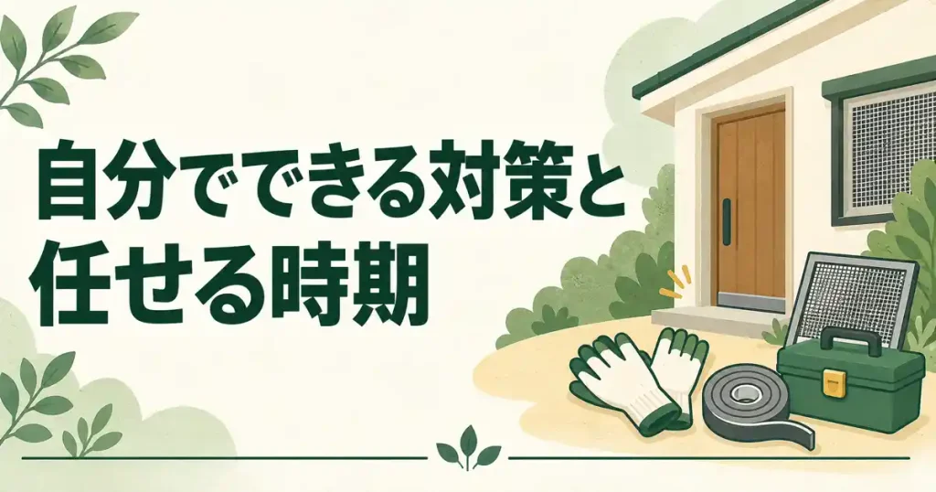 千葉県の害獣対策で自分でできること、駆除を任せるタイミング