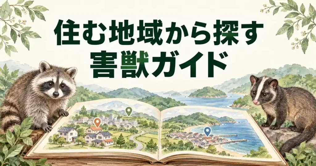 神奈川県の害獣駆除ガイド〜お住まいの地域から探す〜