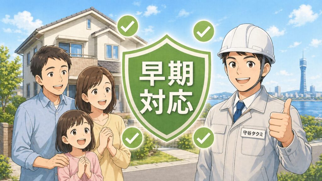 早期対応と業者選びがカギ