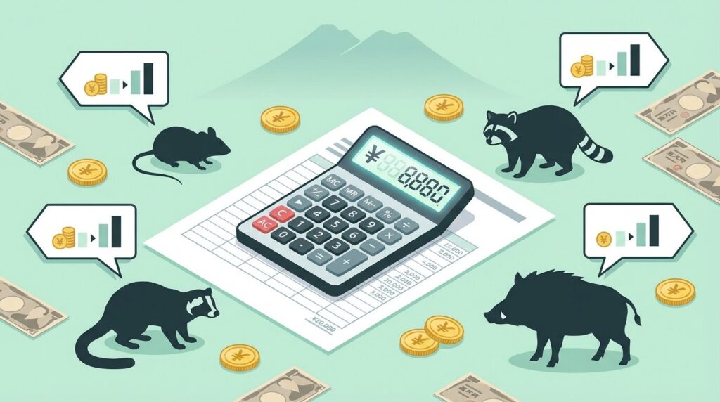 茨城県の害獣駆除にかかる費用相場