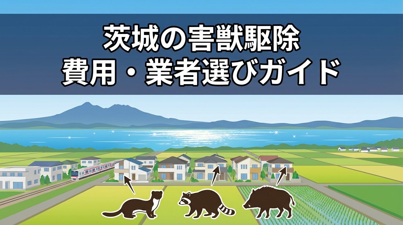 茨城の害獣駆除ガイド
