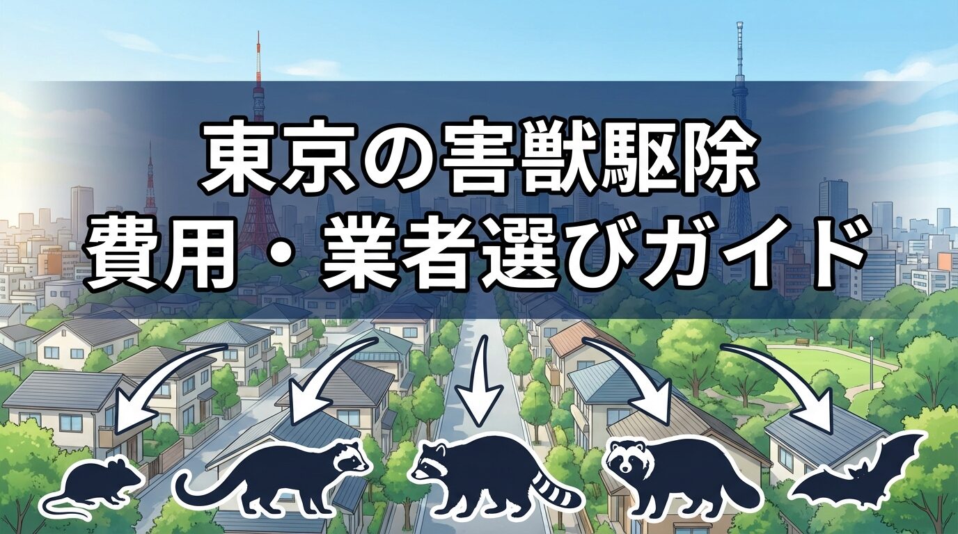 東京の害獣駆除ガイド