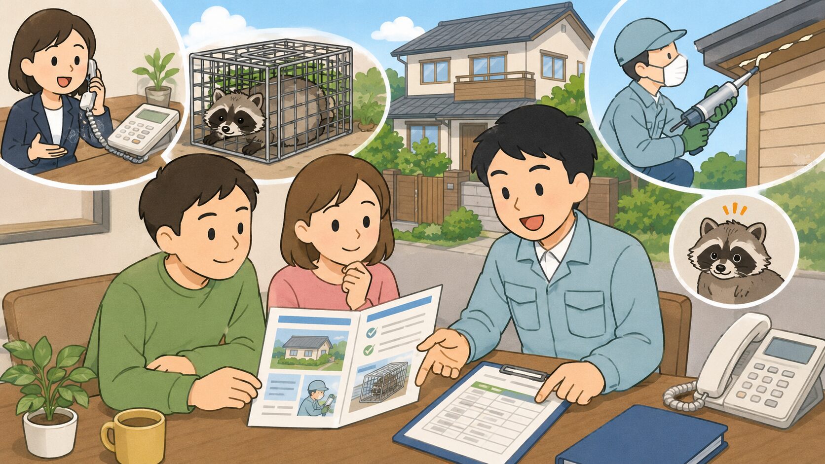 鎌倉市のアライグマ駆除は市の流れを先に押さえると動きやすいことをまとめた画像