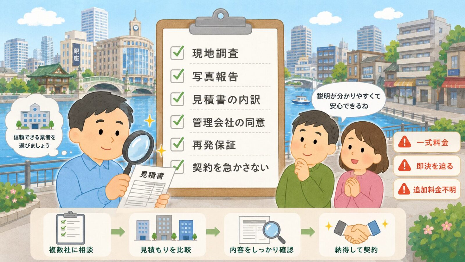 中央区でハクビシン駆除業者を選ぶときの見積もり比較ポイント